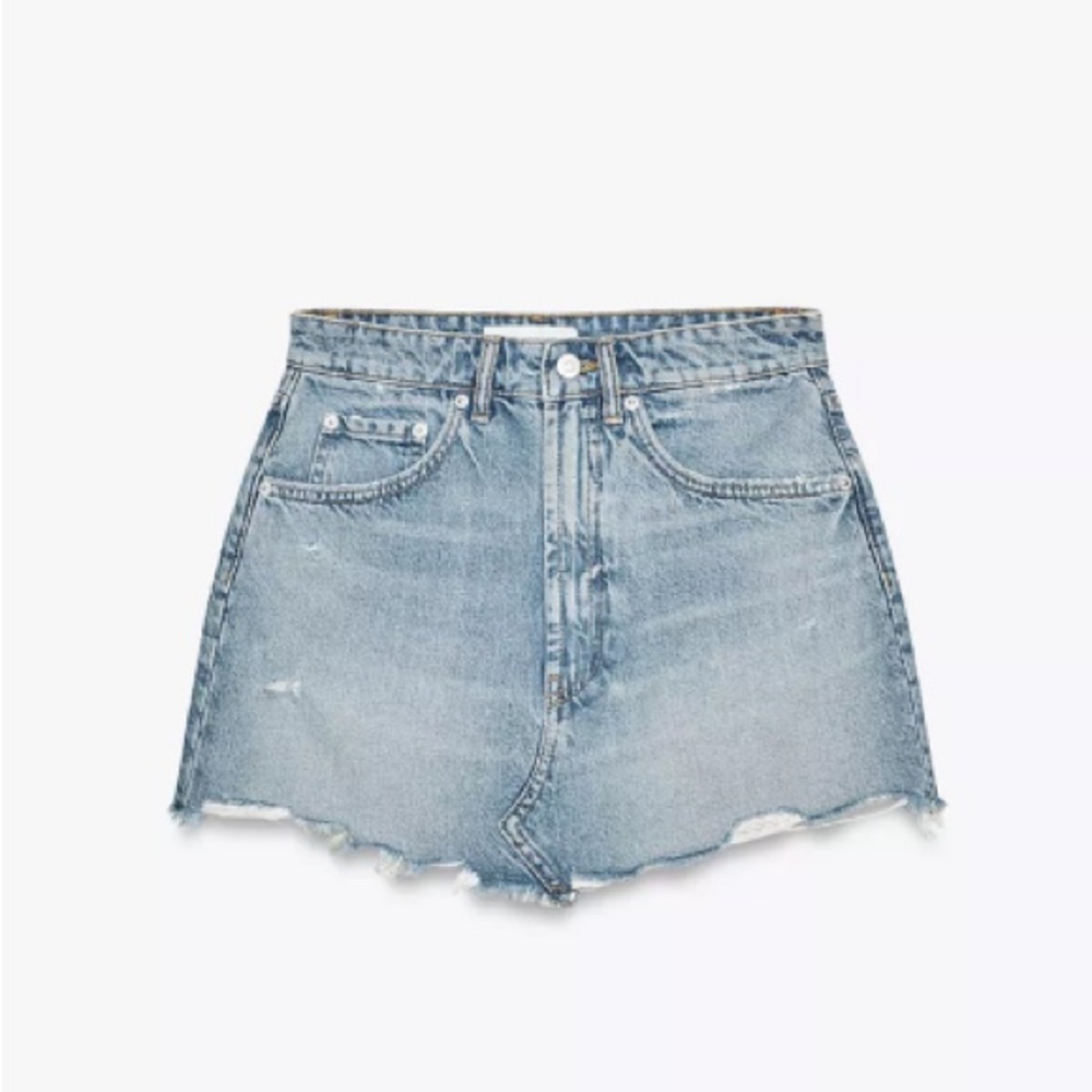 Zara Denim Mini Skirt